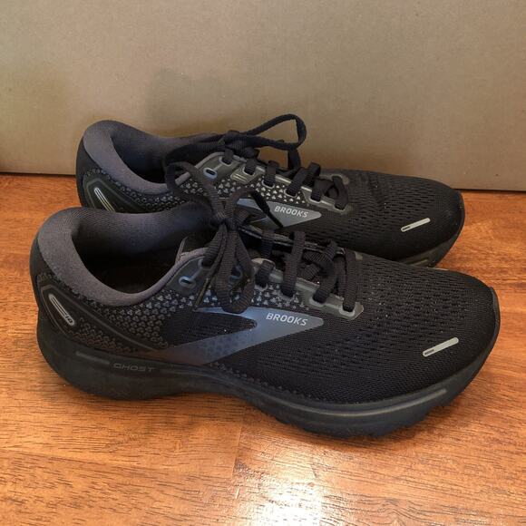Brooks Ghost 14 Women's Size 8.5 B (Medium) Running Shoes Black Good Condition - Picture 1 of 9